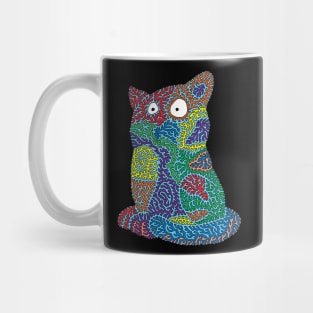 Patchwork Cat Mug